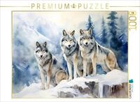 Puzzle &middot; EIN Motiv aus dem Kalender Die Magie der Bergwelt | W&ouml;lfe &middot; 1000...