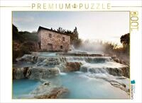 Puzzle &middot; Cascade del Mulino | Saturnia, Italien &middot; 1000 Teile &middot; Lege-Gr&ouml;&szlig;e 64 &times;
