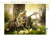 CALVENDO Puzzle EIN Motiv aus dem Kalender Frosch Konzert | 1000 Teile...