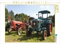 Puzzle &middot; Oldtimer Traktoren | 1000 Teile &middot; Lege-Gr&ouml;&szlig;e 64 &times; 48 cm &middot; CALVENDO