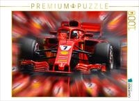 CALVENDO Puzzle Kimi R&auml;ikk&ouml;nen aus Finnland im Ferrari F1. | 1000 Teile