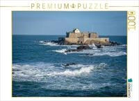 CALVENDO Puzzle Saint-Malo, das Fort du Grand B&eacute; | 1000 Teile Lege-Gr&ouml;&szlig;e 64...