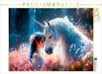 Puzzle &middot; Das M&auml;dchen und Ihr magisches Einhorn | Fantastische Welt der...