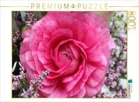 CALVENDO Puzzle Perfekte Ranunkelbl&uuml;te | 1000 Teile Lege-Gr&ouml;&szlig;e 64 x 48 cm