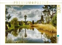 CALVENDO Puzzle Dorfteich im M&uuml;hlenmuseum Gifhorn | 1000 Teile Lege-Gr&ouml;&szlig;e 64 x 48