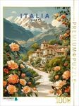 Puzzle &middot; Aosta, Aostatal | Norditalien &middot; 1000 Teile &middot; Lege-Gr&ouml;&szlig;e 64 &times; 48...