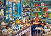Ravensburger Pottery Studio Sanctuary 500-teiliges Puzzle f&uuml;r Erwachsene und Kinder