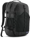 Patagonia Refugio Daypack Rucksack, 30 l, Schwarz, aus Recyceltem Polyester, mit