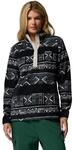 Columbia Damen Benton Springs Printed Half Snap Fleece-&Uuml;berziehhilfe (1er Pack)