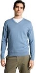TOM TAILOR Herren 1039811 Strickpullover mit V-Ausschnitt