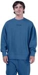 BL&Uuml;FF FOX WORDMARK OVERSIZED FLEECE CREW TWILIGHT L