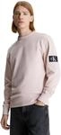Calvin Klein Herren Sweatshirt Badge Crew Neck aus Baumwolle
