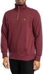 GANT REG Shield Half Zip Sweat