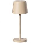 Lumisky Mini-Tischleuchte, kabellos, Aluminium, Beige, LED, Mini SAND, wei&szlig;,