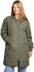 TOM TAILOR Denim Damen 1051148 Steppmantel mit Bomberkragen