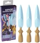 KPop Demon Hunters Nerf Zoeys Geisterklingen, 3 Nerf Messerspielzeuge aus