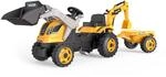 Smoby - Traktor Builder Max + Anh&auml;nger - Schaufelbagger f&uuml;r Kinder -...