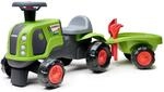 Falk Claas Traktor Spielzeug Traktor mit Anh&auml;nger | Kindersitz Traktor zum