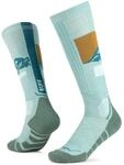 Buff- Socken Merino HW Over the Calf Merinowolle, Geruchskontrolle,