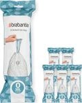 Brabantia PerfectFit M&uuml;llbeutel, Code O (30 l), 6 x 120 St&uuml;ck | Aus...