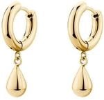 Brosway Perfect Creolen f&uuml;r Damen aus Edelstahl mit 14K-vergoldeter-PVD-Beschichtung
