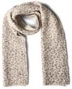 Street One Damen 5706858 Jacquard Schal mit Leo-Muster