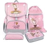 JOLLY I Love Ballet &ndash; Flexi Set: Ergonomische Schultasche 6-12 mit Push-System,