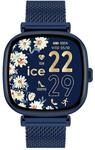 ICE-WATCH - Ice smart SQ 2.0 Blue Milanese - Blaue Smartwatch f&uuml;r Damen mit