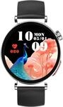 Knauermann NEO 2 - Schwarz Eckig - Gesundheitsuhr Smartwatch - EKG - HRV Funktion -