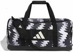 adidas Unisex adidas TIRO Graphic Duffel Bag, Grey Four/Off White, One Size