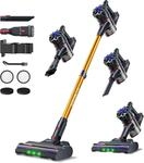 MONSGA Akku Staubsauger Kabellos 55Kpa/550W/60Min f&uuml;r Tierhaare/Teppiche | Leicht &