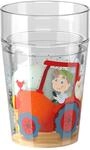 HABA Glitzerbecher Bauernhof &ndash; Kinderbecher mit Glitzer-Effekt ab 3 Jahren 