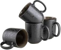 M&Auml;SER Serie Niara, Modernes Kaffeebecher 4er Set mit aufregender Vintage...