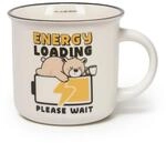 LEGAMI - Cappuccinotasse, Tasse aus New Bone China Porzellan, Motiv Teddy, Take a