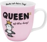 Sheepworld Tasse Motiv "Queen" | Tasse mit Spruch, Porzellan, 40 cl | Geschenk...