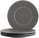 M&Auml;SER Serie Unico, Teller Set f&uuml;r 4 Personen, hochwertige Keramik...
