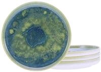 CreaTable, 21510, Serie Yuki, 4-teiliges Geschirrset, Brottellerset aus...