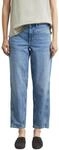 COMMA Damen Jeans &ndash; Barrel Leg, Mid Rise, Crop-L&auml;nge