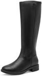 Jana Damen Jana Stiefel 8-25561-47 Schwarz H-weiteKniehohe Stiefel