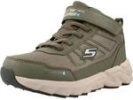 Skechers 406336L Elite Sport Tread olivgr&uuml;ne Kinder-Sneaker (hoher/mittelhoher