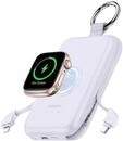 RORRY CharmGo Powerbank 10000mAh, 20W Power Bank mit Integriertem Kabel 