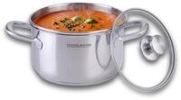 Fackelmann Kochtopf mit Deckel &Oslash; 20 cm &ndash; Edelstahl, 3l, ergonomischer Griff,...