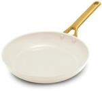 GreenPan Reserve 2.0 Bratpfanne 28 cm, Creme | Keramik-Antihaft, gleichm&auml;&szlig;ige