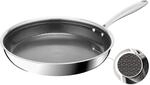 Tefal Master Mesh Keramik-Bratpfanne, 28 cm, HybridMesh-Technologie, kratzfeste