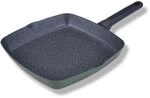 FACKELMANN Balance Keramik-Grillpfanne 28 x 28 cm &ndash; Robustes Aluminium,