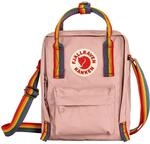 Fj&auml;llr&auml;ven Unisex K&aring;nken Rainbow Sling, Chalk Rose/Rainbow, One Size