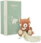 KALOO, Petit Songe, Musselin-Baby-Schmusetuch Roter Panda, Ab Geburt | Weiches