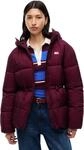 Tommy Jeans Damen Pufferjacke Midi mit Kapuze
