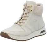 Rieker 44555-60 Schn&uuml;rstiefel Synthetik Damen in beige