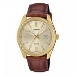 Casio Kollektion MTP-1302PGL-9AVEF Lederuhr